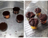 Foto langkah ke 3 dari resep Eggless Cup Cake Coklat Lembut.