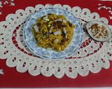 A picture of step 9 of Nishashta halwa.