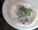 A picture of step 4 of Aloo kulcha.