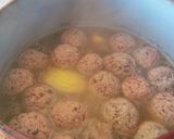 Foto del paso 2 de la receta: Cocido con garbanzos y pelotas a la leña