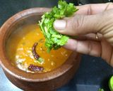 A picture of step 16 of Banana Spinach sambhar.