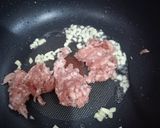 รูปขั้นตอนการทำที่ 2 ของ ผัดเส้นบุกสาหร่าย,หมูสับ,ต้นหอม - คีโต