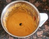 A picture of step 2 of Matar paneer.