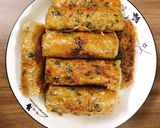 Hình bước làm 2 của món Nem rán
