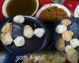 A picture of step 3 of Golgappa Puris with Semolina.