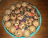 Foto del paso 3 de la receta: Muffins de banana, avena, nueces y chips de chocolate