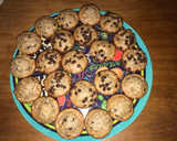 Foto del paso 3 de la receta: Muffins de banana, avena, nueces y chips de chocolate