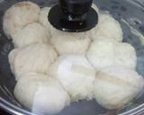 Foto langkah ke 5 dari resep Roti Sobek Tanpa Oven Tanpa Telur Satuan Sendok Makan.