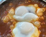 Gambar langkah 5 resipi Shaksuka.