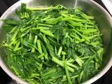 剁椒蒜味腐乳空心菜/水油炒三分鐘料理