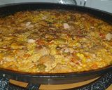Foto del paso 11 de la receta Arroz/paella : solomillo, foie y trufa con setas 😍