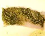 A picture of step 2 of Closed white fish pie in Pesto sauce.