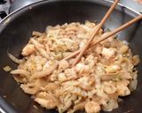 Une image de l'étape 9 de Crevettes sautées au chou chinois 🐯🐉.