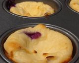 A picture of step 6 of Keto Blueberry Muffins.