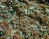 A picture of step 2 of Sooji Veggie Pancake.