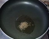 A picture of step 2 of Palak Paneer.