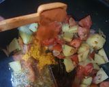 A picture of step 3 of Desi Veggies.
