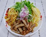 Hình bước làm 1 của món Cơm chiên mắm ruốc kiểu Thái