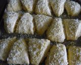 Sajtkrémes háromszögek recept fázis 5 fotója