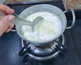 A picture of step 5 of Barnyard Millet Or Sama Chaval And Curd kadhi -Vrat Or Fasting Lunch.
