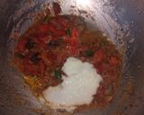A picture of step 4 of Matar Mushroom pulao.