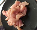 Gombapörkölt csirkemellel recept fázis 1 fotója