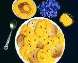 A picture of step 4 of Mango Malpua.