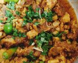 A picture of step 6 of گوبھی گوشت 😋😋.
