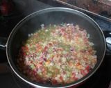 Foto del paso 1 de la receta: Guiso de garbanzos con champiñones y albóndigas