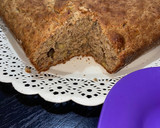 Foto del paso 8 de la receta: Budín de banana húmedo, esponjo, súper rico con dulce de leche!