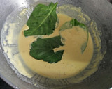 A picture of step 1 of Spinach Pakode.