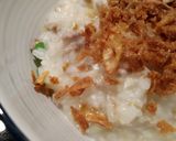 Foto langkah ke 4 dari resep Bubur Nasi Oriental (pake nasi matang, jadinya lebih cepet).
