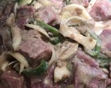 A picture of step 3 of Crock Pot Steak.