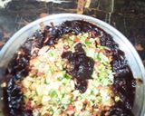 A picture of step 5 of Chana chat.