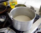 صورة لخطوة 2 من وصفة أرز مع جلبانة (لشخصين)
