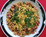 A picture of step 2 of Chole Chaat.