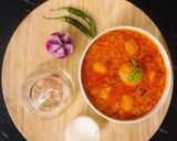 A picture of step 4 of Dahi Wale Aloo.