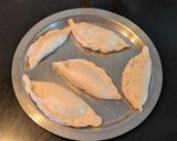 A picture of step 4 of Savoury Gujiya.