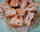 Foto langkah ke 4 dari resep Nasi Tahu Tek.