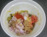 A picture of step 3 of Parwal Bharta.