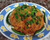 A picture of step 6 of Spicy Pulao😋😋.