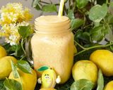 A picture of step 4 of Mango Shake 🥭🥭.