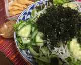 A picture of step 6 of Korean Salad.