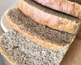 Foto langkah ke 21 dari resep Black Sesame Wholemeal Bread Loaf.