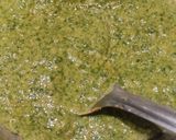 A picture of step 5 of Sarson ka saag aur Makki ki roti.