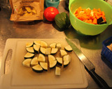Foto del paso 5 de la receta: Ravioles raros (ovalados) 4 quesos ratatuilados