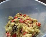 A picture of step 4 of Avocado Couscous.
