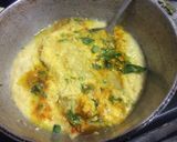 A picture of step 1 of Dhokla Stuffed red capsicum.