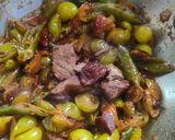 झटपट स्वादिष्ट करौंदा मिर्ची रेसिपी चरण 5 फोटो