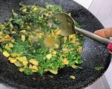 A picture of step 8 of Fenugreek leaves Sabji (Methi leaves Sabji).